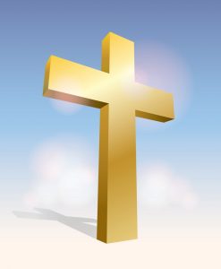 Vision Of A Golden Cross